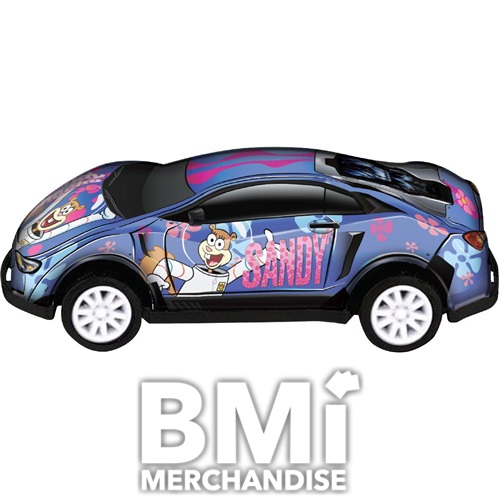 SPONGEBOB KEY BLASTERS RACECAR SET